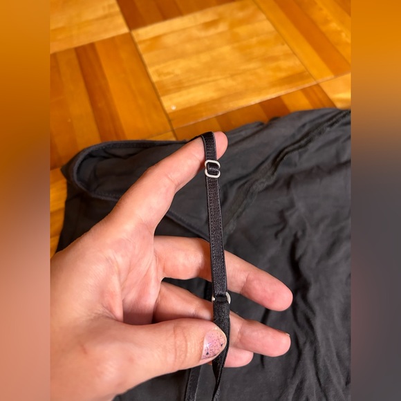 Mossimo | dark grey cotton blend camisole top | size S - Picture 4 of 9